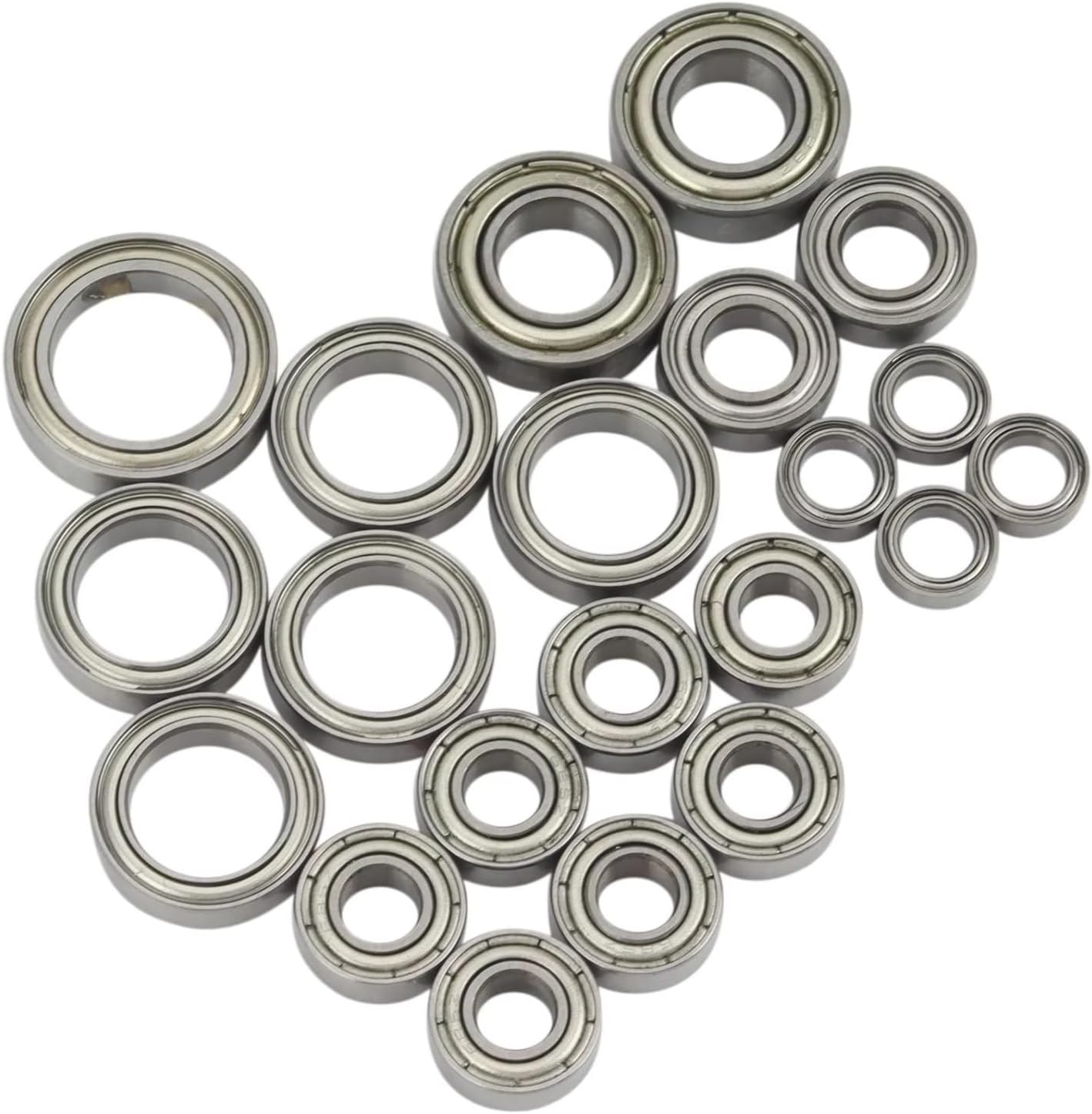 RCカーベアリングパーツ Traxxas スラッシュ用 4X4 VXL用 LCG用 Stampede用 21個 ボールベアリングキッ