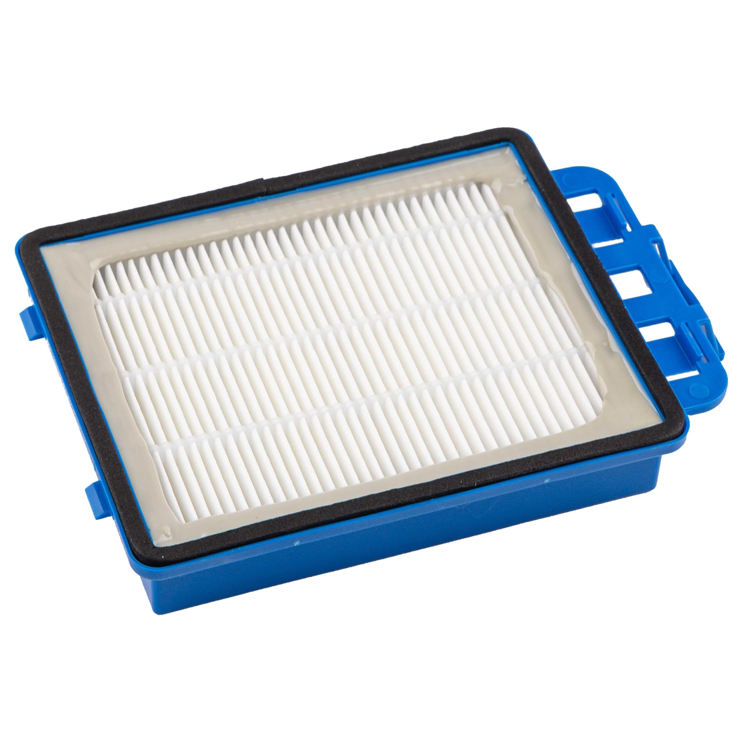 vhbw 4 x filtr kompatybilny z Hanseatic HVBA8008SKC odkurzacz - filtr HEPA niebieski