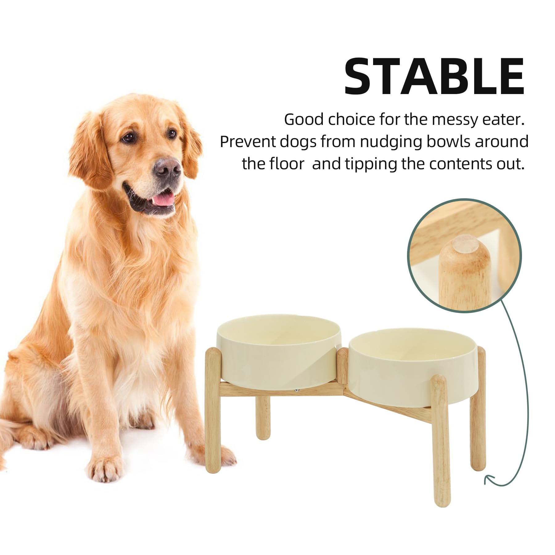 Large Off The Ground Dog Bowls Stainless Steel Dog Best Bowls For