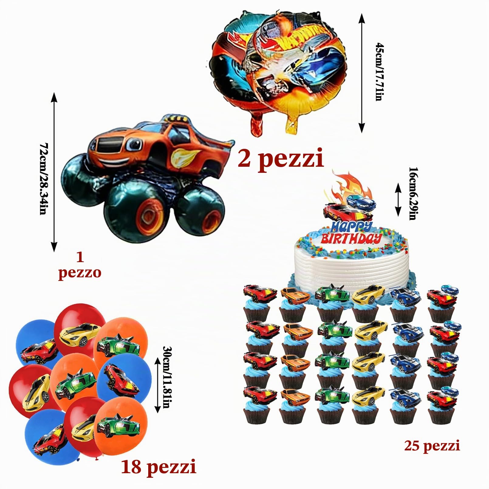 98 Pezzi Stoviglie per Feste di Compleanno，Addobbi Compleanno | Tovaglioli, Tovaglia, Piatti di Carta，Adatto a 10 persone
