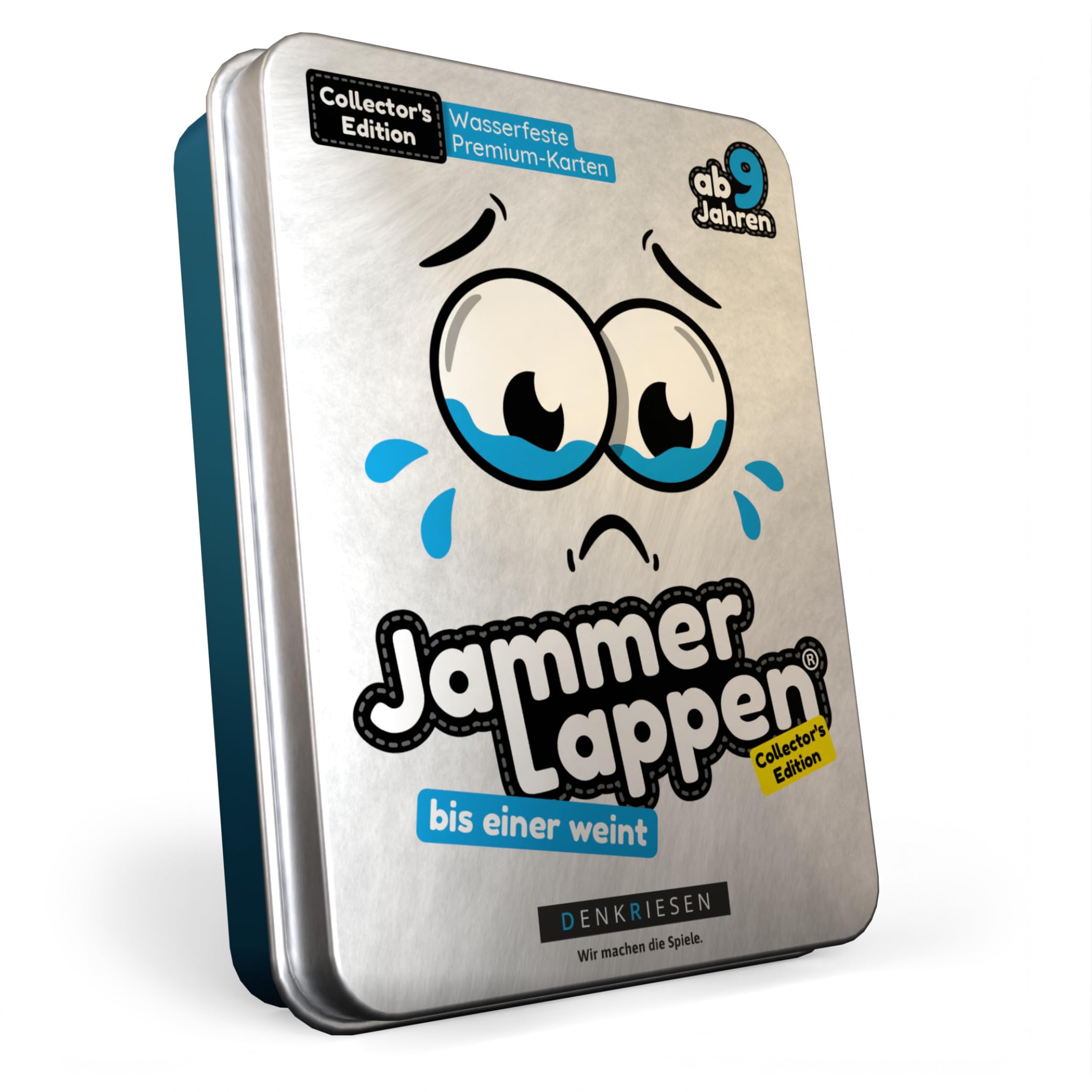 DENKRIESEN - JAMMERLAPPEN® – Collector's Edition | Kartenspiel | Ab 9 Jahren | 2-6 Spieler | Wasserfest | Familienspiel | Lustiges Spiel für die ganze Familie | Perfekt für Spieleabende