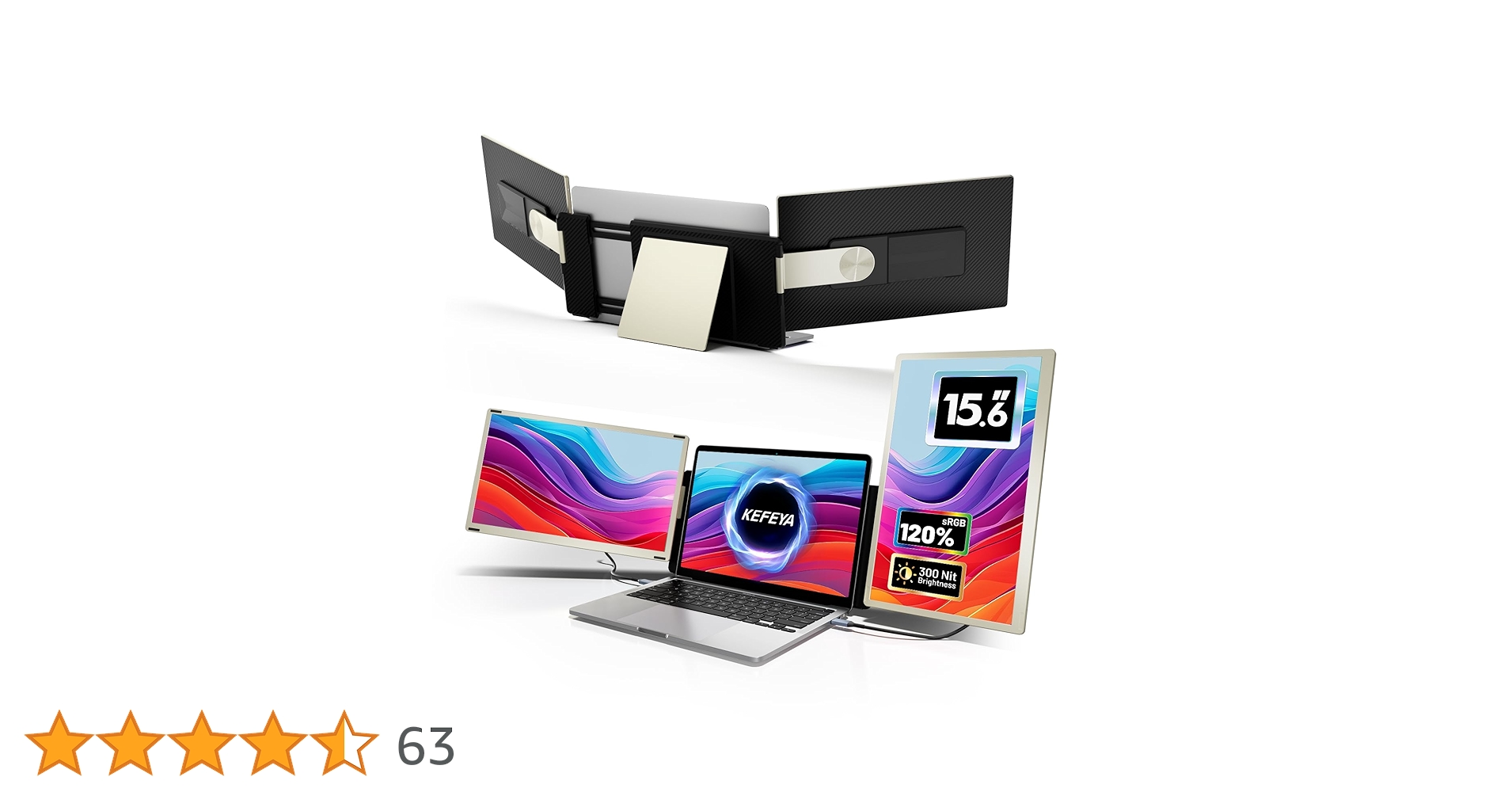 KEFEYA 拡張モニター ディスプレイエクステンダー Amazon.com: KEFEYA Laptop Screen Extender, 15.6