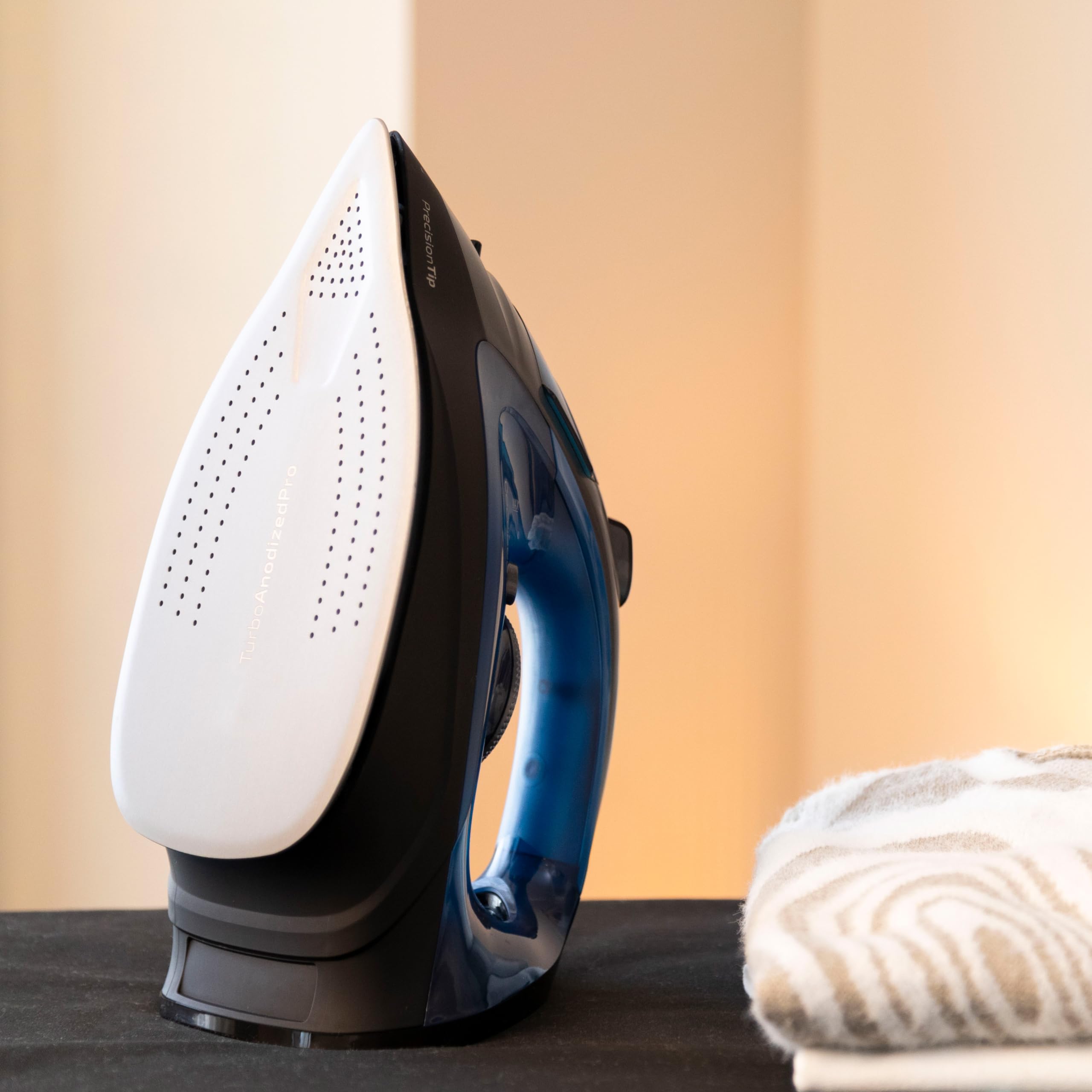 Cecotec Plancha Horizontal IronHero 3200 Force Anodized. 3200 W, Tecnología Power Steam, Golpe de Vapor 270 g/min, Suela Turbo Slide, Sistema Antigoteo, Cyclo Clean, Filtro Antical, Auto Off