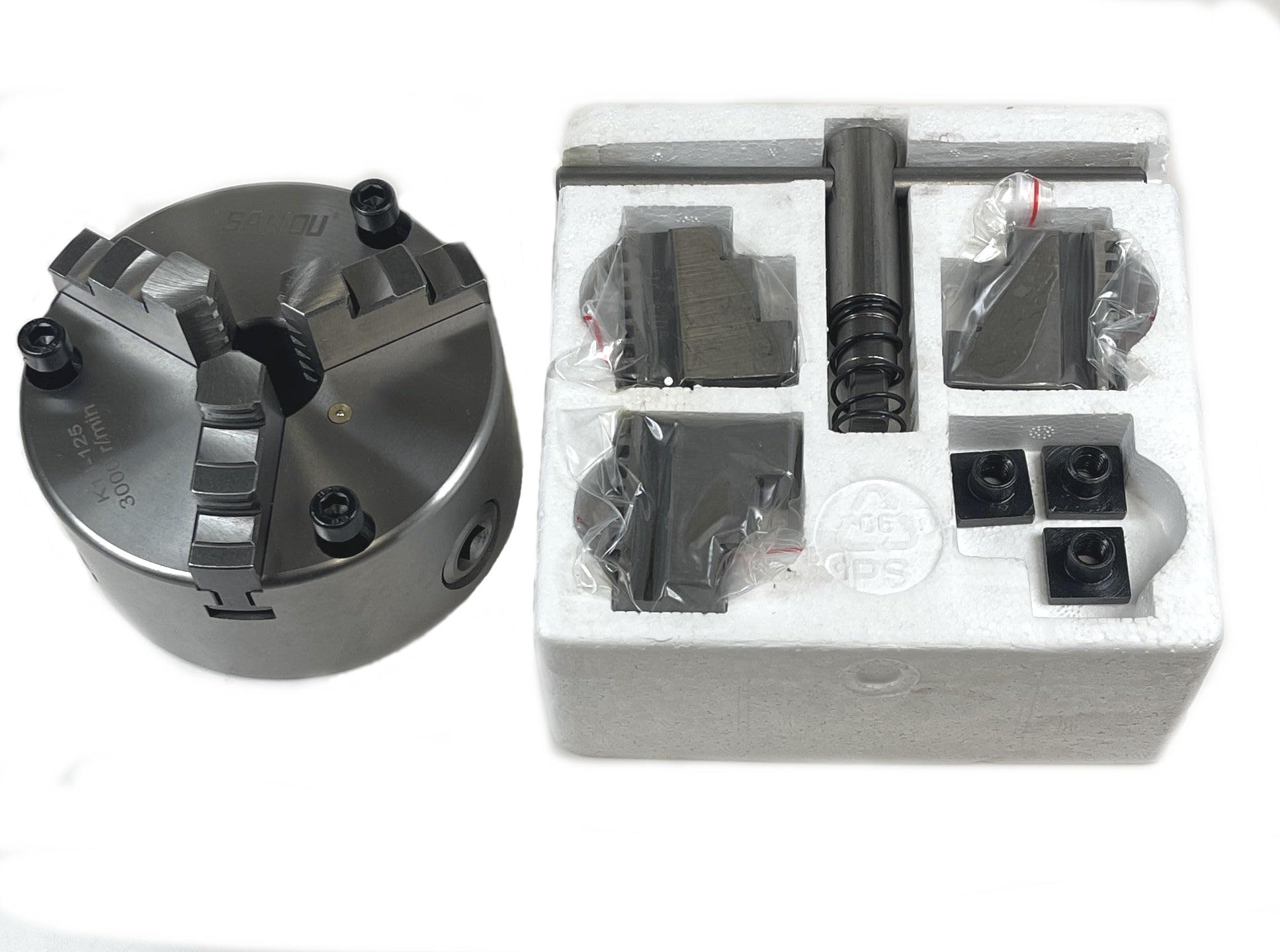 Amazon | PKL-Factory HV5 125mmロータリーテーブル+125mm三つ爪 