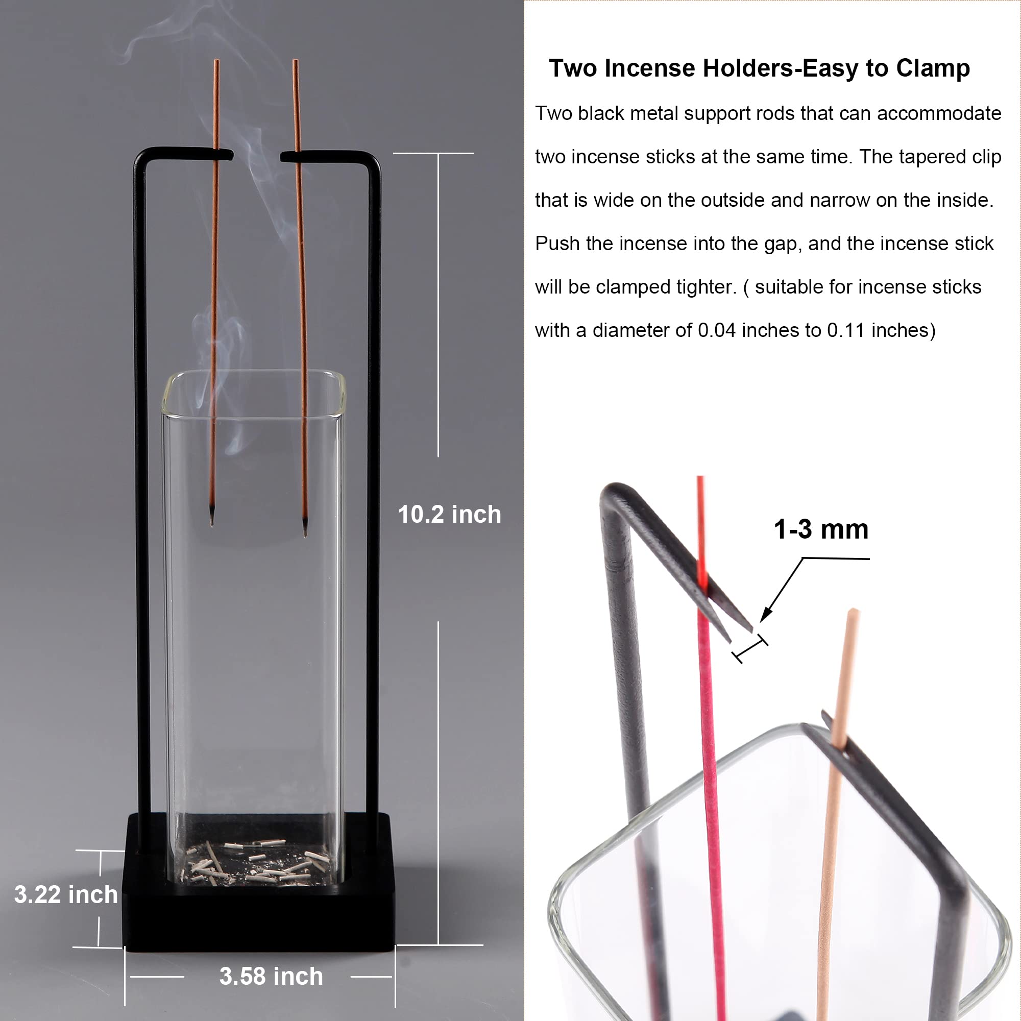 Amazon.com: Hukalw Incense Holder for Sticks, Upside Down