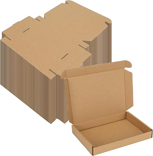 Miniatura 27 de MEBRUDY Cajas de envío de 12 x 9 x 4 pulgadas, paquete de 20 unidades, pequeñas cajas de cartón corrugado para enviar por correo, embalaje