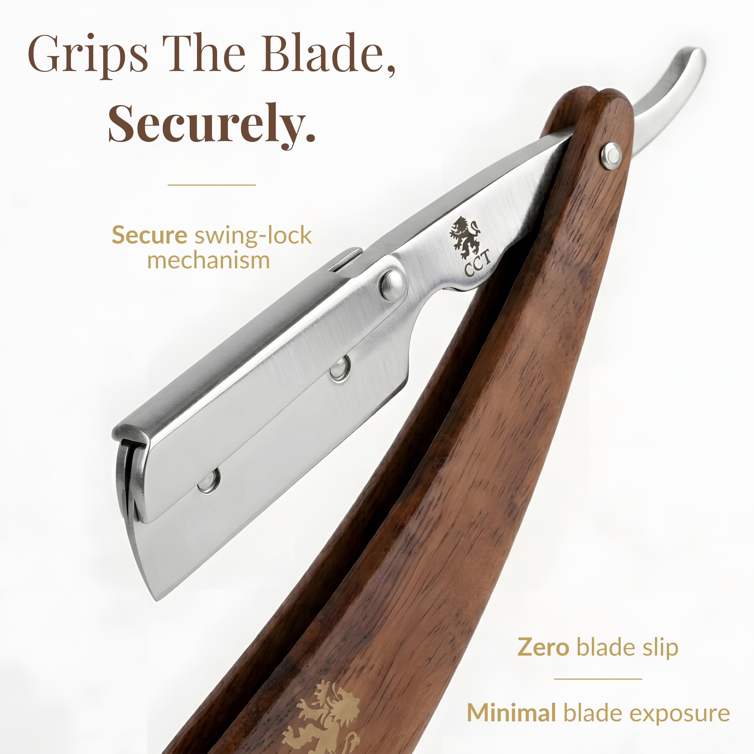 The Cambridge Cutthroat® Cut Throat Razor Kit with Blades & Travel