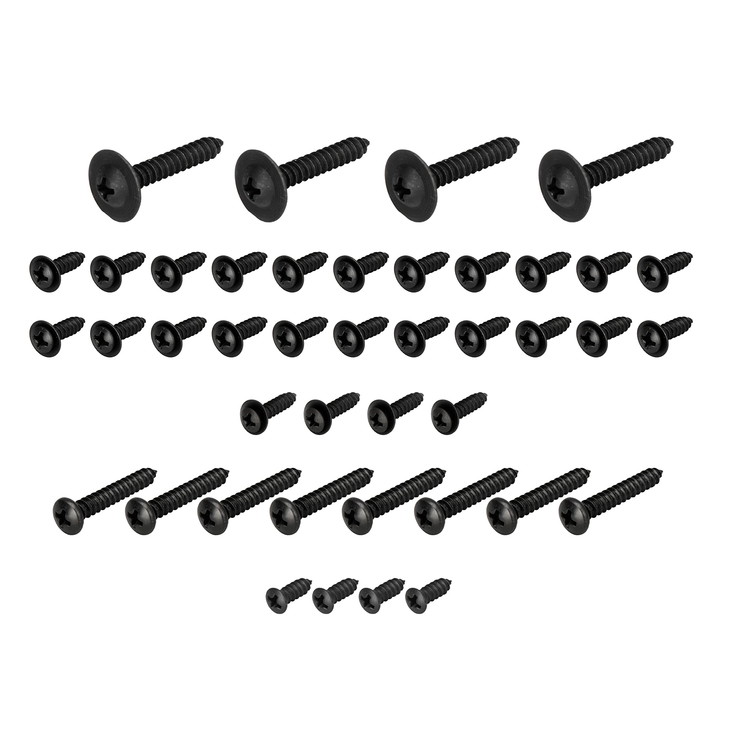 1984–1996 C4 Corvette Complete Door Panel Screw Kit – 42-Piece OE-Style Fastener Set – Installs Both Doors