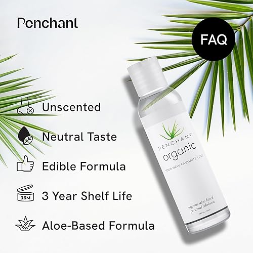 Miniatura 2 de Penchant - Gel sexual lubricante orgánico de aloe vera para parejas e hidratante vaginal lubricante orgánico para ella lubricante sexual natural