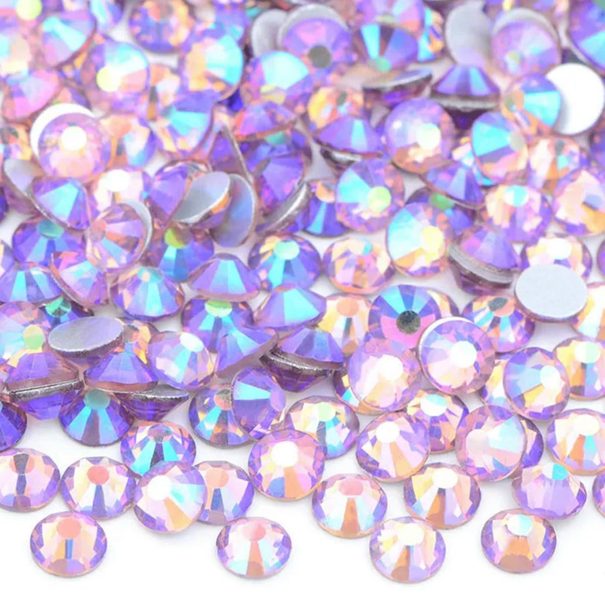 CIVIOOH SS6 SS8 SS10 SS12 SS16 SS20 SS30 Flatback Glass Rhinestones Clear Crystal AB Nail Strass Non-Hotfix Stone DIY Crafts