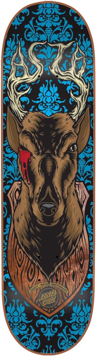 Santa Cruz Skate Asta Lucky Shot Pro Skateboard Deck, 31.6"x8"