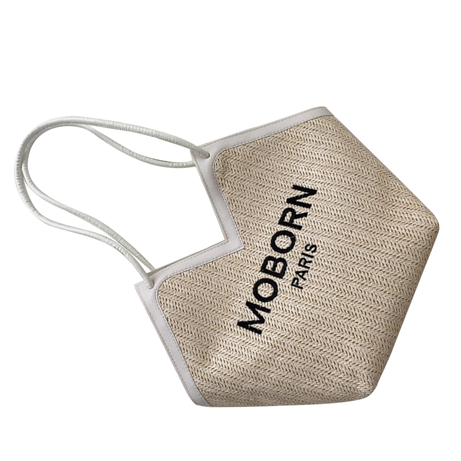 Sac mode femme grand volume blanc pour ne plus manquer de place au quotidien