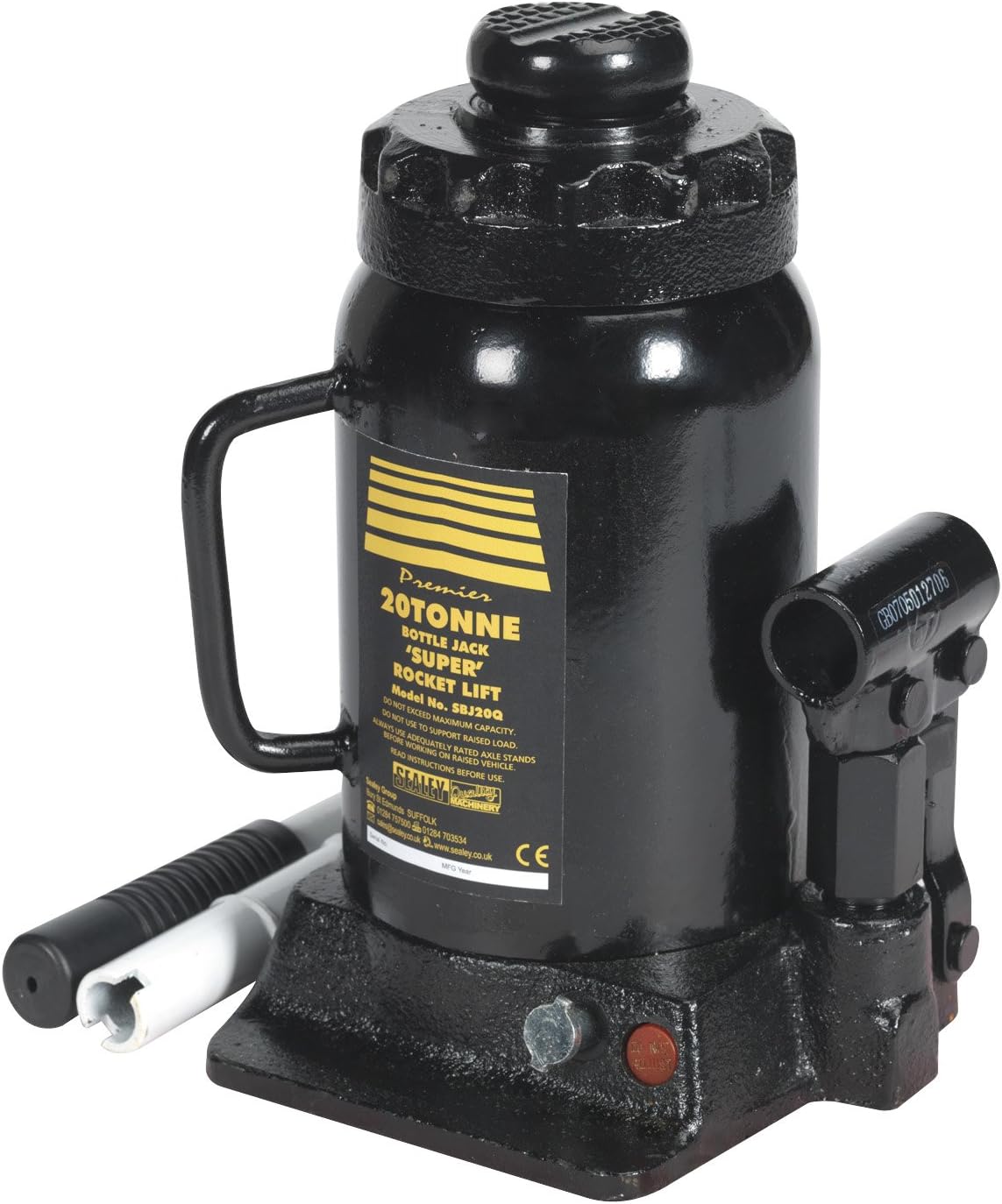 Sealey SBJ20Q 20t Quick Lift Bottle Jack Amazon.co.uk DIY & Tools