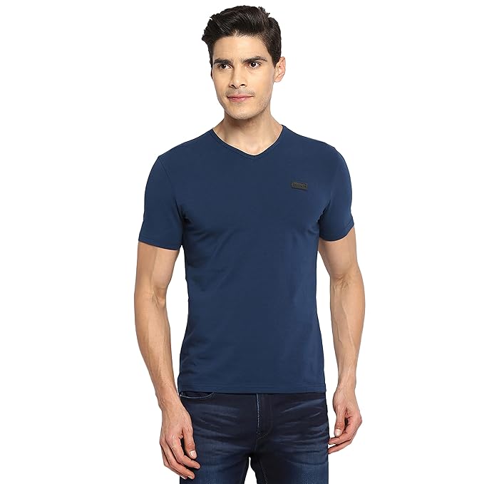 R&B Men Slim T-Shirt at Rs. 144