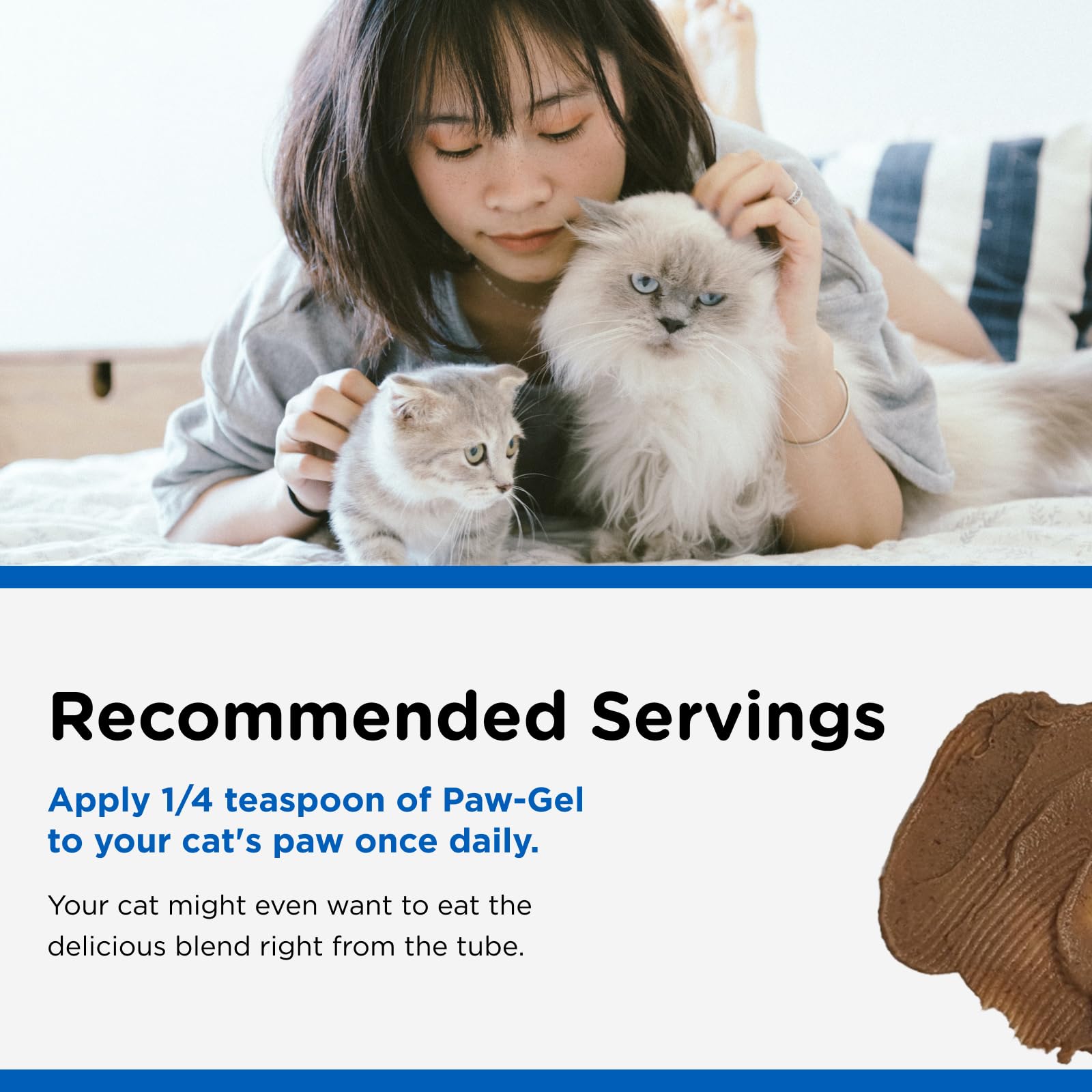 Nutri-Vet Cat Multivitamin, Daily Cat Vitamins, Paw Gel, Salmon Flavor, 3oz — Amazon image 4