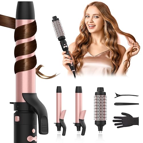 AFANSO Rotating Curling Iron Set 3 Sizes