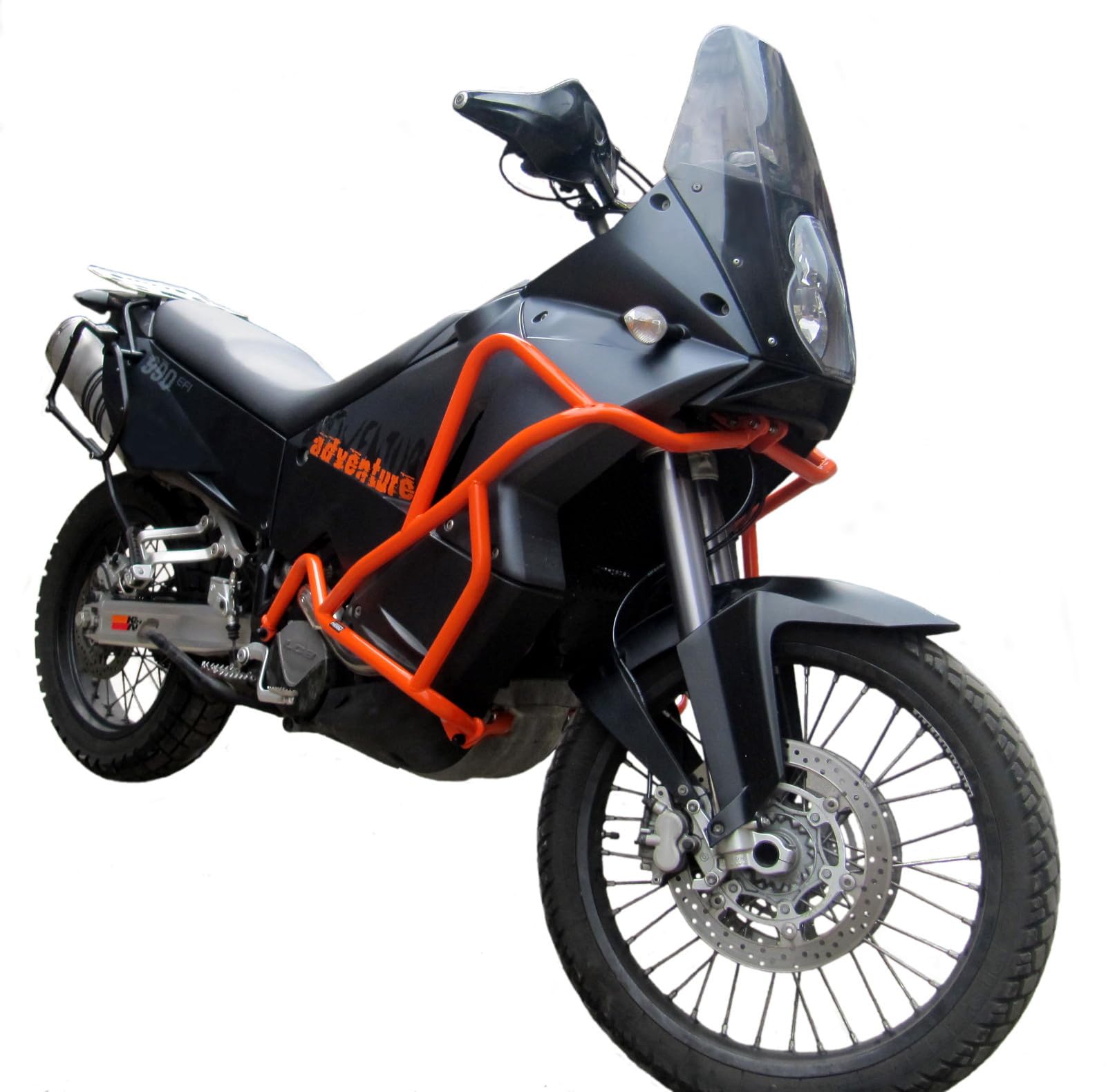 Defensa protector de motor HEED para motocicletas 990 Adventure (06-12) - naranja