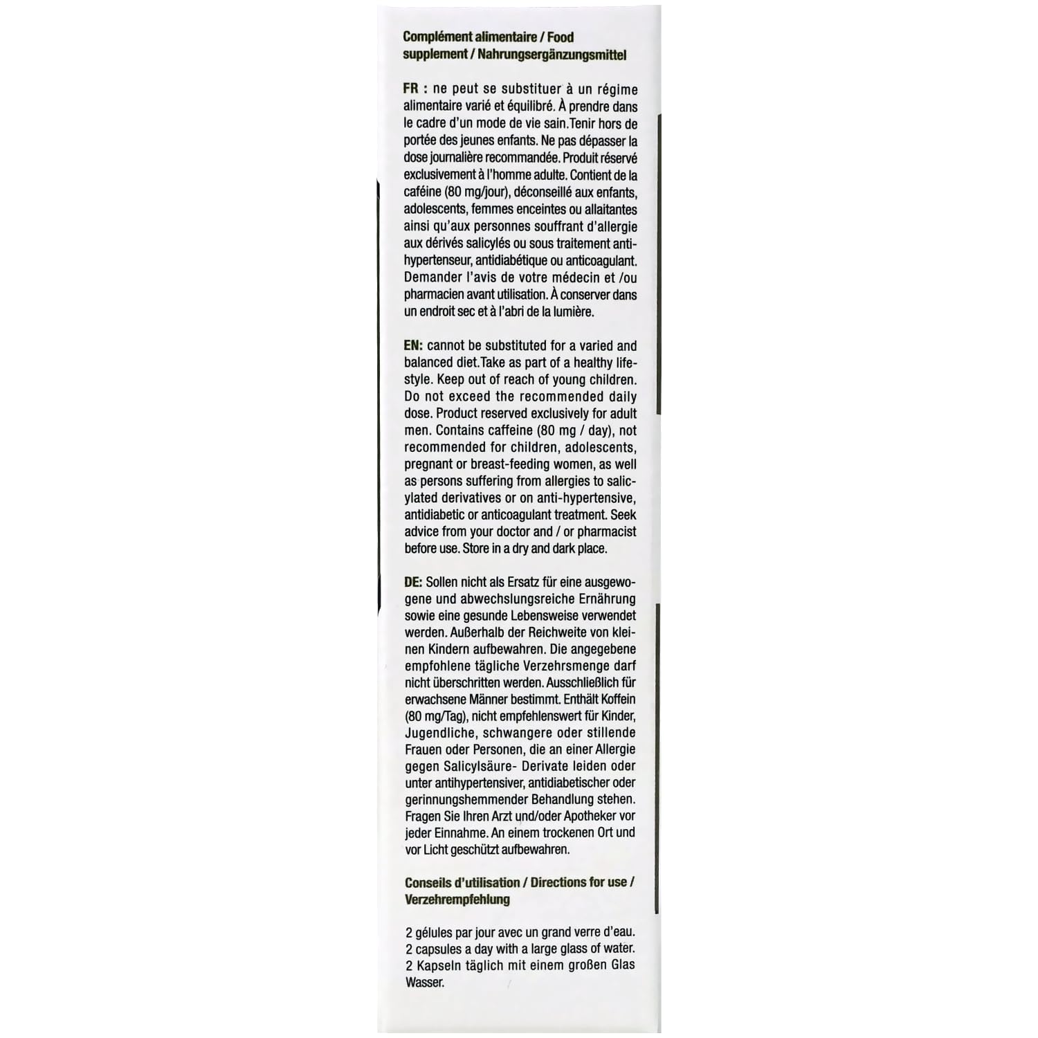 Labophyto Testoman (60 gélules)