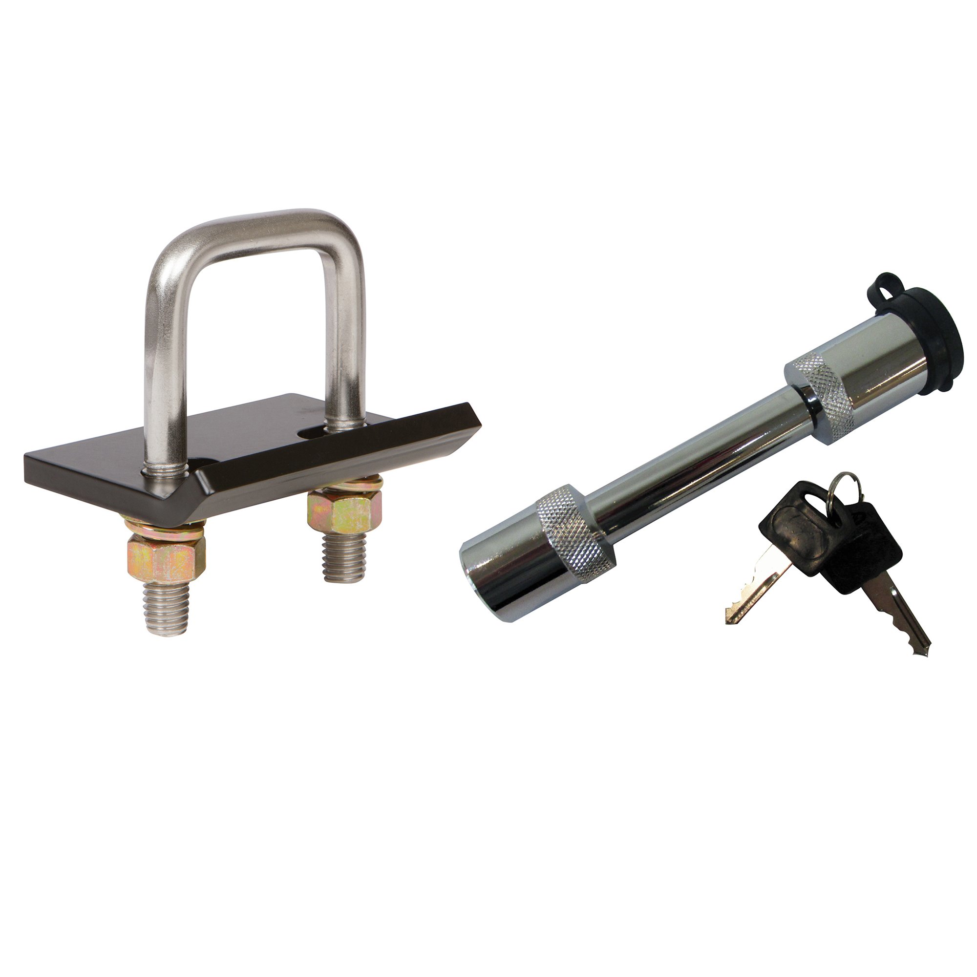StowAwayHitch Tightener with Hitch Lock Anti-Rattle Stabilizer for 2 Inch