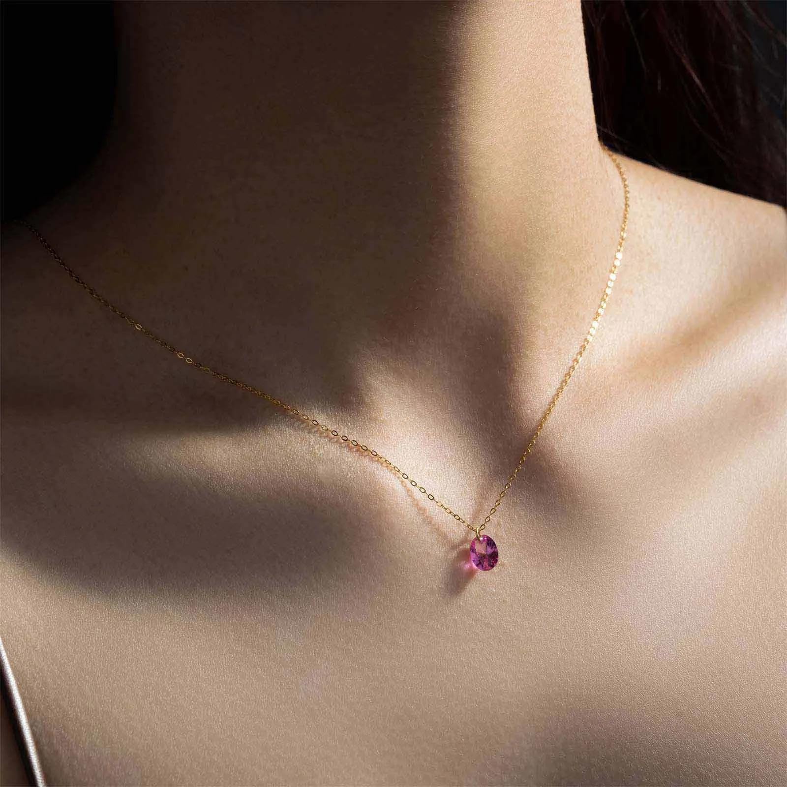 Halskette Ketten Schmuck Herren Frauen Anhänger Necklacehalskette Mit Ovalem Anhänger Lange Kette