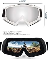 Vista 6 de KEMIMOTO Gafas de motocross y ATV/UTV con protección anti UV