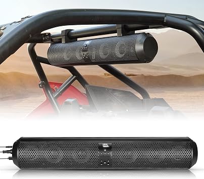 Kemimoto UTV Soundbar Bluetooth RZR 