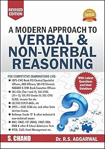 A Modern Approach to Verbal &amp; Non-Verbal Reasoning (Old Edition)