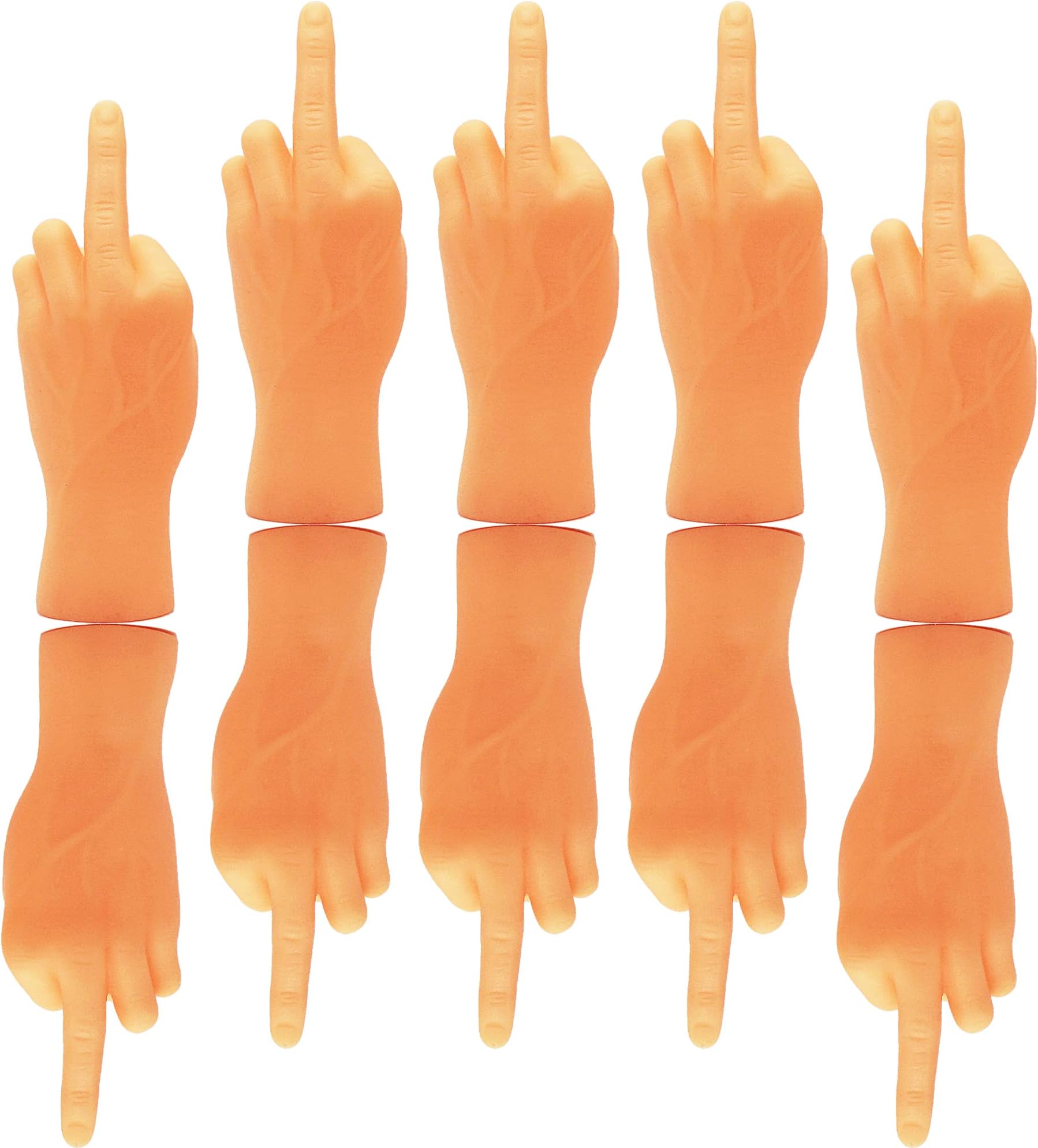 Ezebesta Tiny Hands Finger Puppets Tiny Finger Hands Finger Puppets Mini Finger Hands Set for Game Party