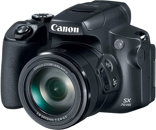 Canon Powershot SX70 20.3MP Digital Camera 65x Optical Zoom Lens