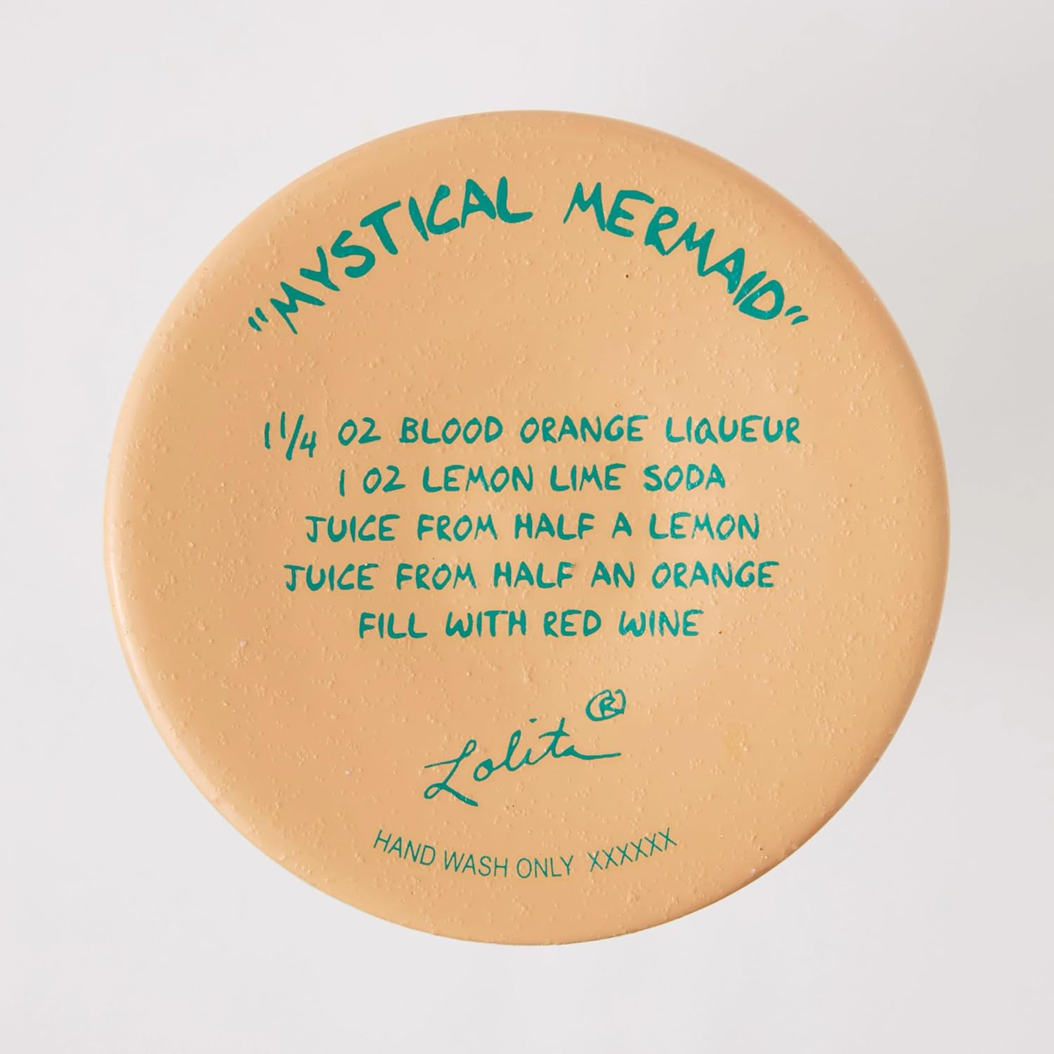 Enesco Lolita Mystical Mermaid Hand-Painted Artisan Wine Glass, 15 Ounce, Multicolor - Image 7