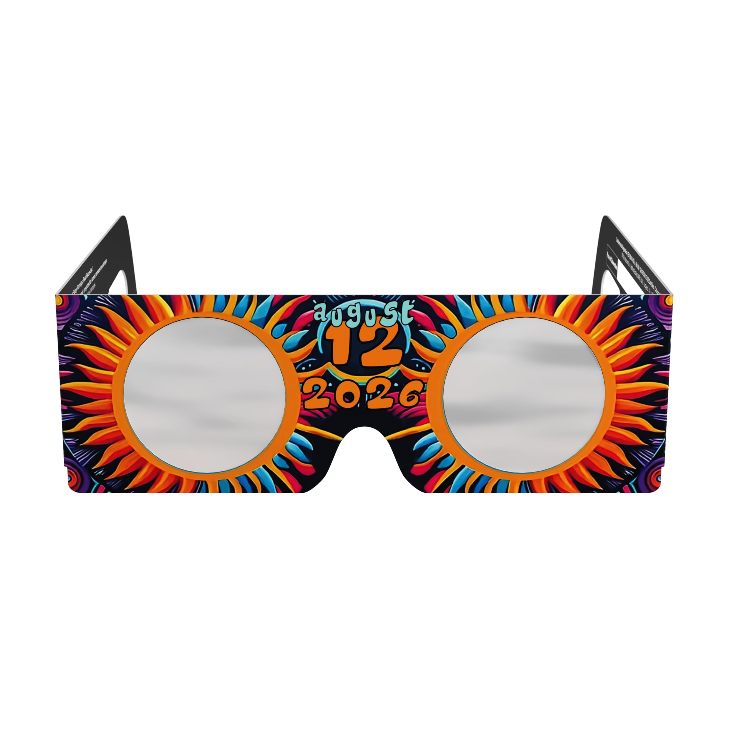 Absolute Eclipse Okulary Sunburst Solar Eclipse Bulk Wholesale – testowane przez ISO 12312-2 i certyfikat CE – zalecany przez AAS producent UE – 2026 Eclipse Europe