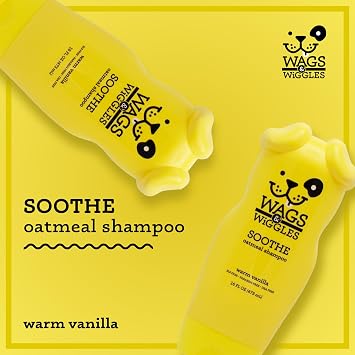 Wags & Wiggles Soothe Oatmeal Shampoo, 16 Ounces