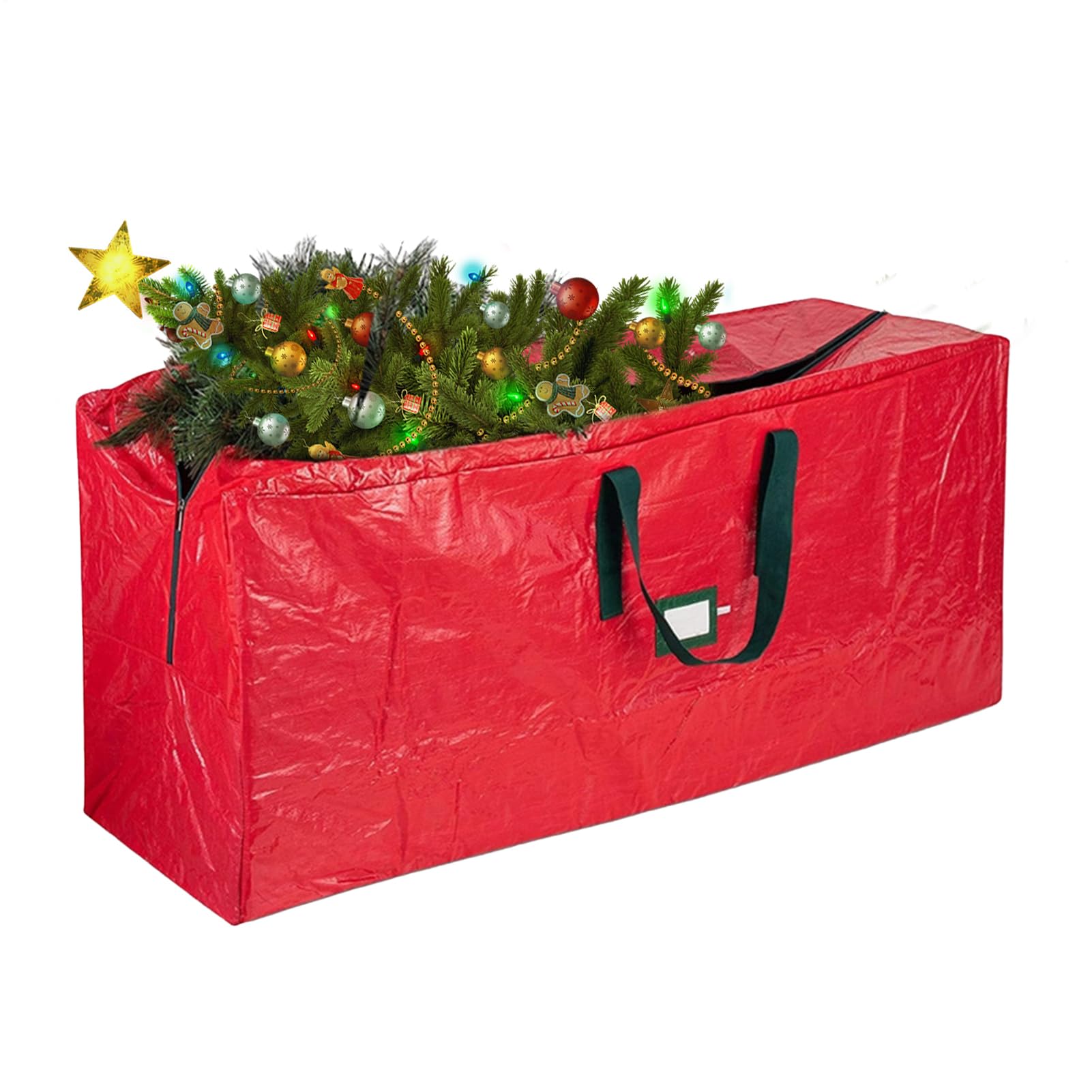 DECO EXPRESS Kerstboom Opbergtas - Kerstboomtas met ritssluiting en