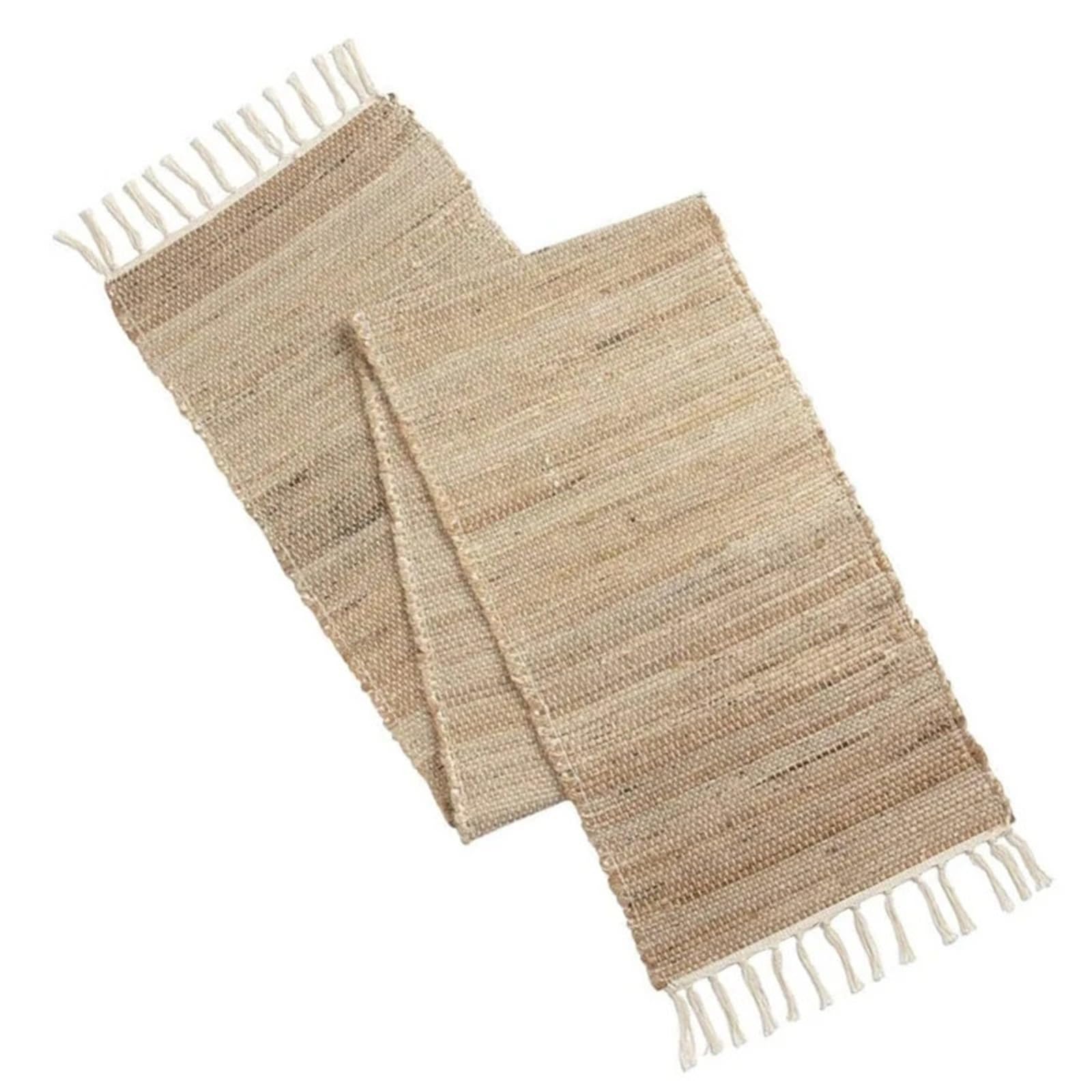 3pcs Jute Tablerunner Tassel For Home Table Decoration Flag Cloth Wedding Runner For Home Party Decor(30X180CM)