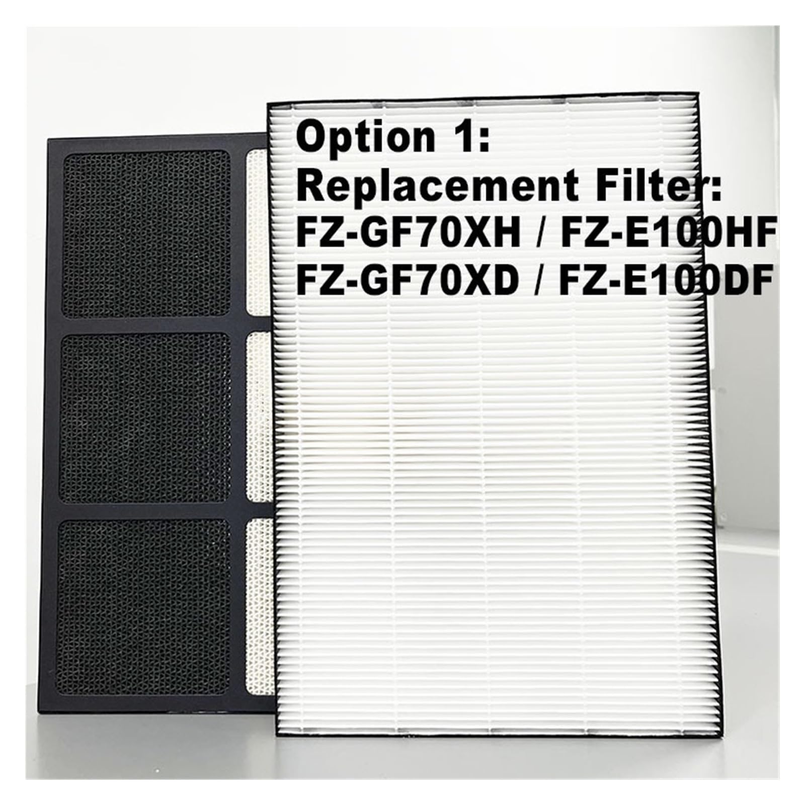 FZ-GF70XD / FZ-GF70XH, FZ-E100HF / FZ-E100DF FZ-E100MF Dezodoryzujący Filtr Nawilżacza Hepa, Compatible With Sharp, Do Oczyszczacza Powietrza KI-FX100(1set ant Humidifier)