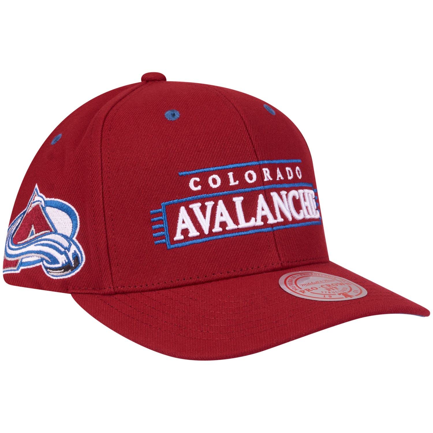 Mitchell & Ness Snapback Cap LOFI PRO Colorado Avalanche - One Size Ruby