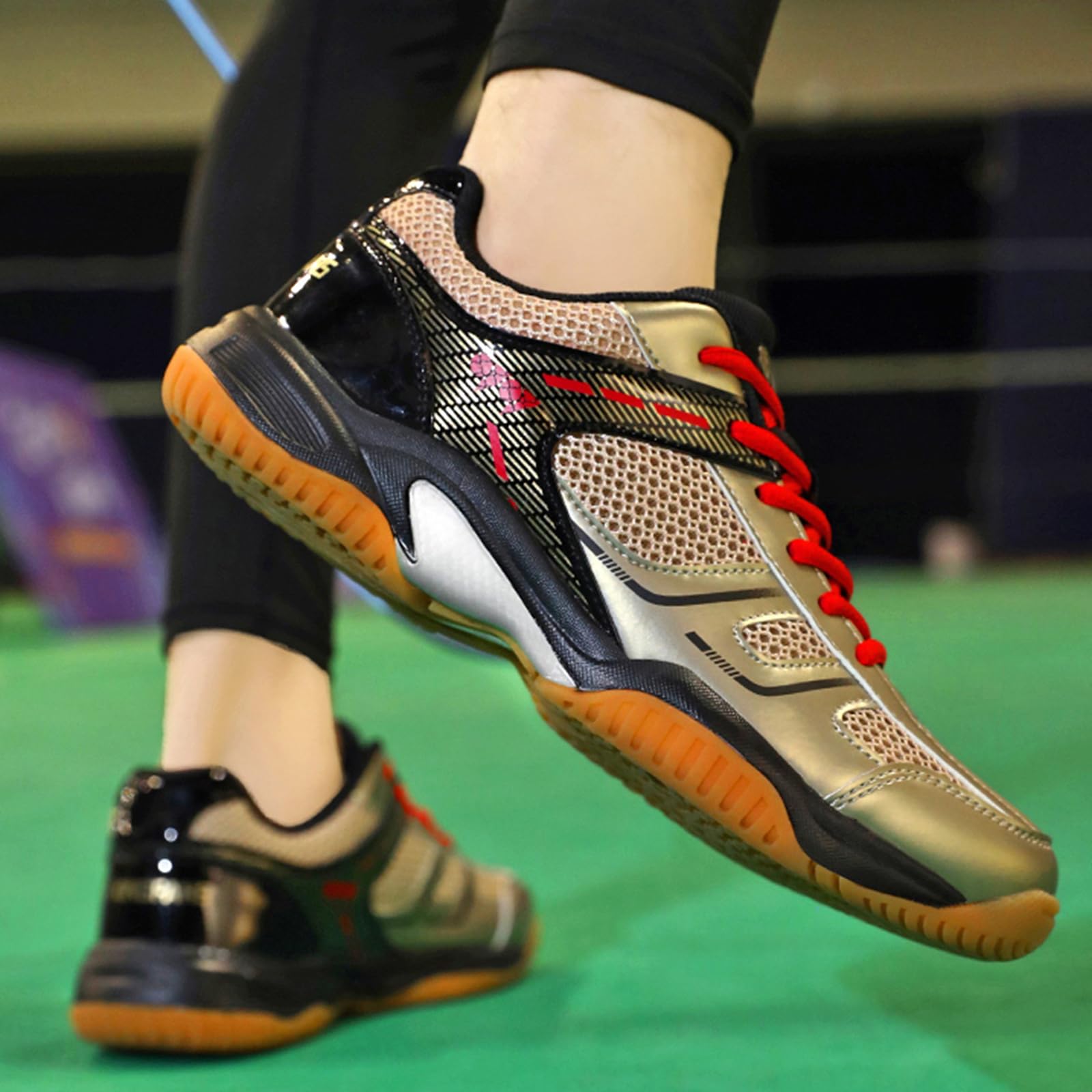 Zapatillas de tenis funcionales, ligeras, transpirables, zapatillas deportivas para mujer y hombre