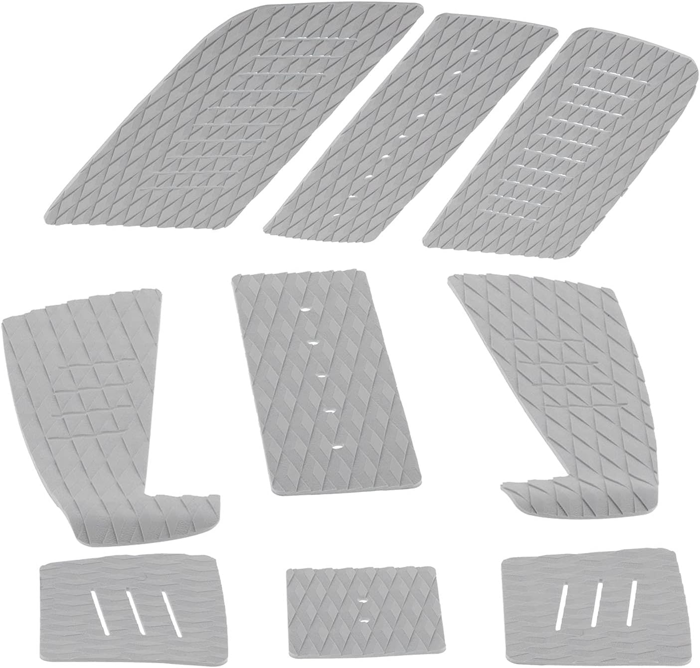 Surfboard Traction pad, Deck Traction Pad Surf Tail Pad Mat Nonslip Surfboard Mat surf Traction pad for Longboard Paddle Board