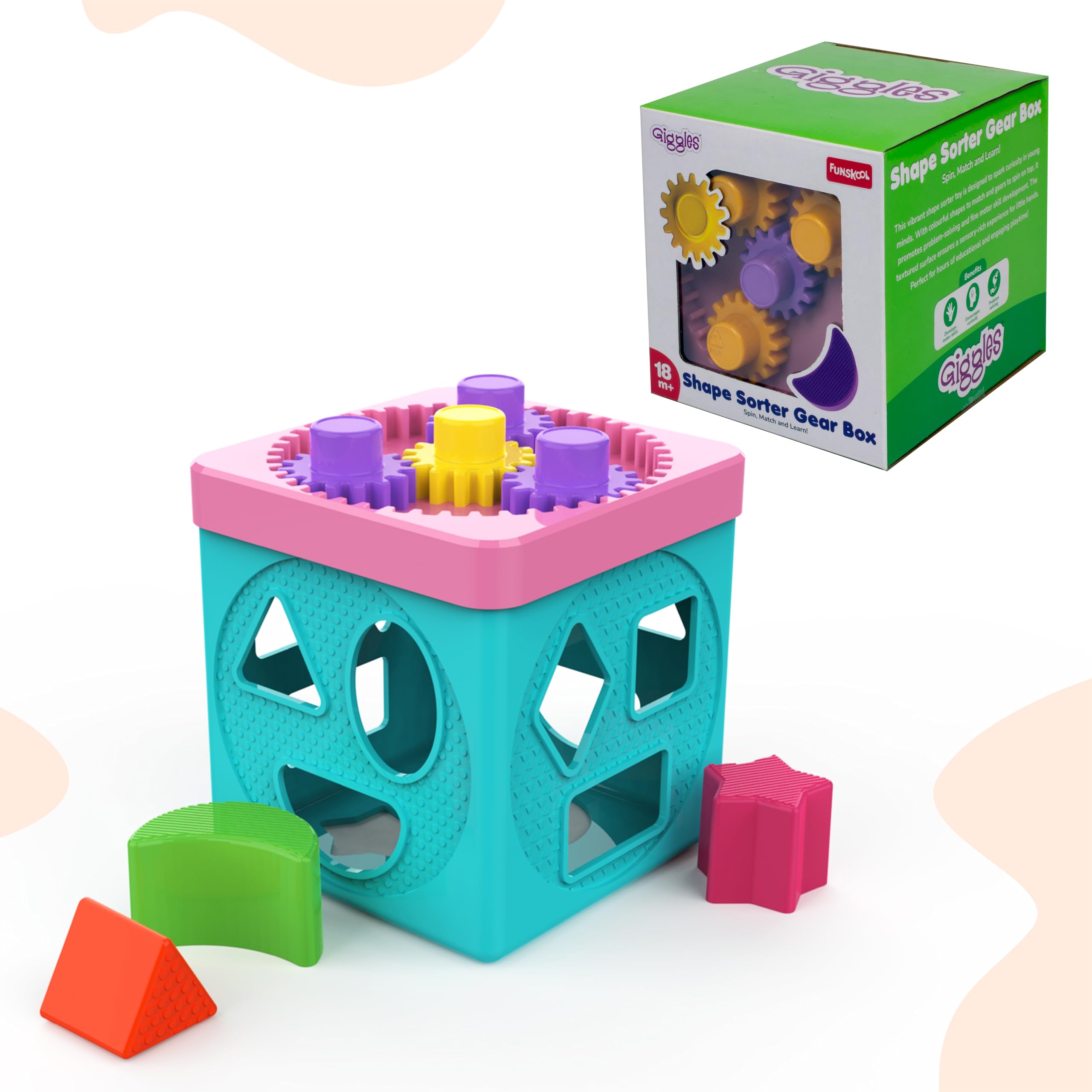Funskool Play & Learn Shape Sorter House