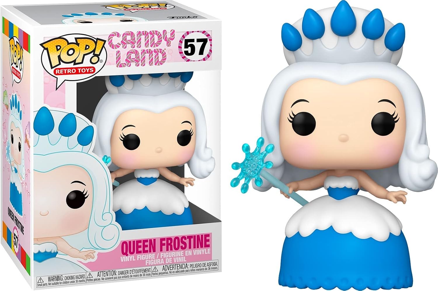 Funko POP Retro Toys: Candyland - Queen Frostine, Multicolor, One Size