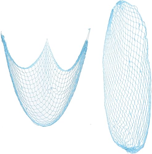 Miniatura 6 de IMIKEYA 6 pcs Fishnet Party Decorations Fishing net Decorations Decorative Fish Netting Hawaiian Party Fishnet sea Decor mariposas decorativas