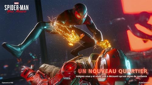 Sony, Marvel's Spider-Man : Miles Morales PS5, Jeu d'Action, Édition Standard, Version Physique avec CD, En Français, 1 joueur, PEGI 16, Pour PlayStation 5 - 5