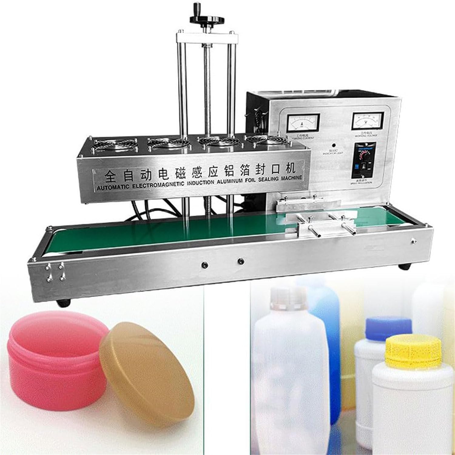 AYCDL Electromagnetic Induction Bottle Cap Sealer, Automatic Aluminum Foil Sealing Machine for Plastic and Glass Containers