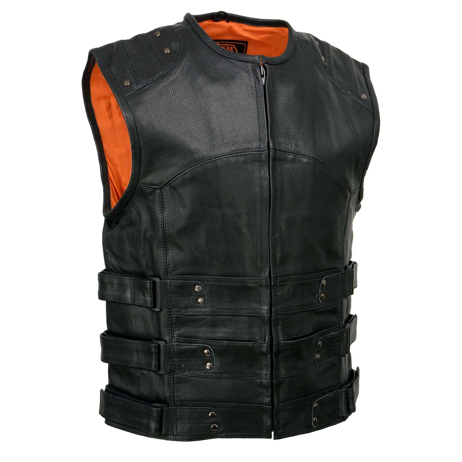 Amazon.co.jp: Milwaukee Leather MLM3530 メンズ ブラック SWAT 