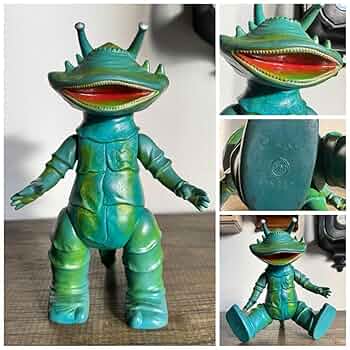 Amazon.co.jp: 1960年代当時物 希少 マルサンカネゴン ソフビ