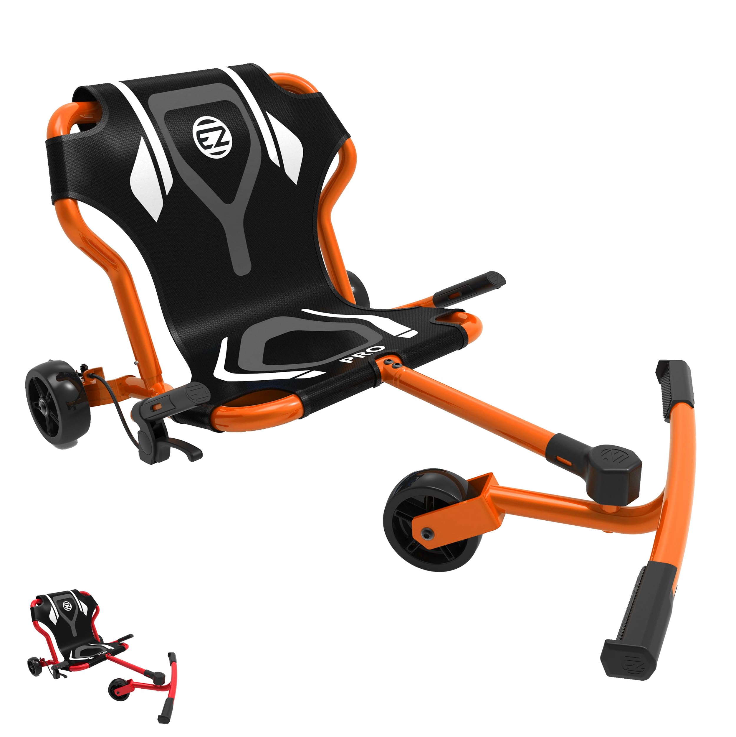 EzyRoller New Pro-X Ride On Toy for Kids and Adults - Orange
