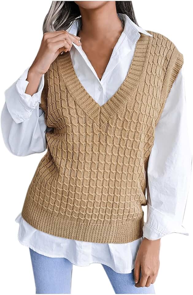 Amazon.ca Beige Vests / Sweaters Clothing, Shoes & Accessories