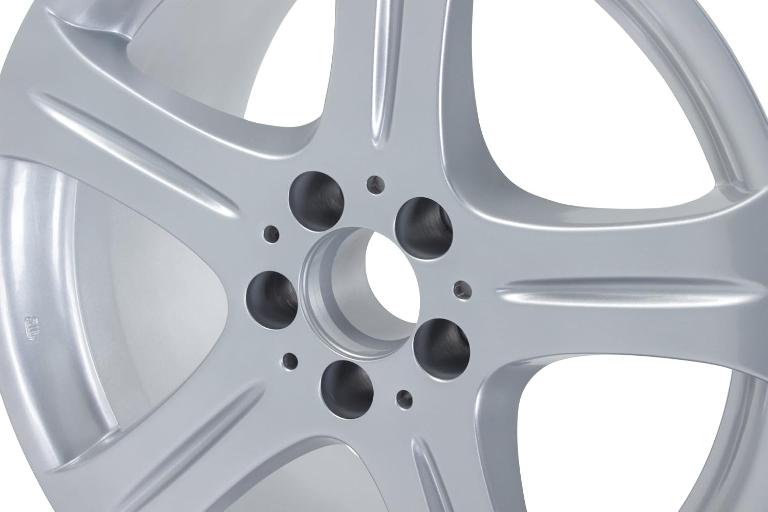 WheelerShip Replacement Rear Wheel Silver 19in for 06-07 Mercedes-Benz CLS500 CLS550 65372