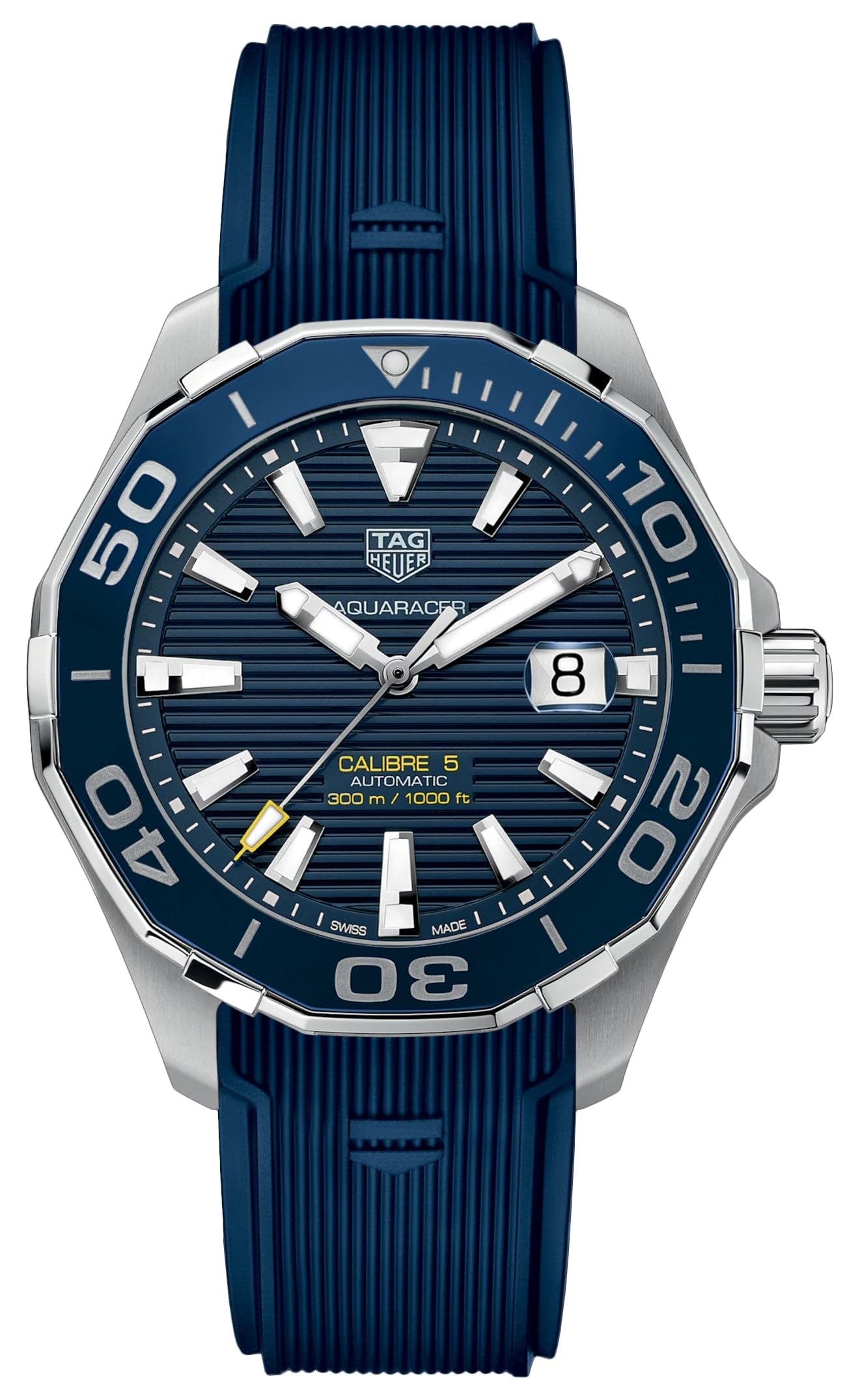 Tag Heuer Aquaracer Calibre Automatic Blue Dial Mens Watch