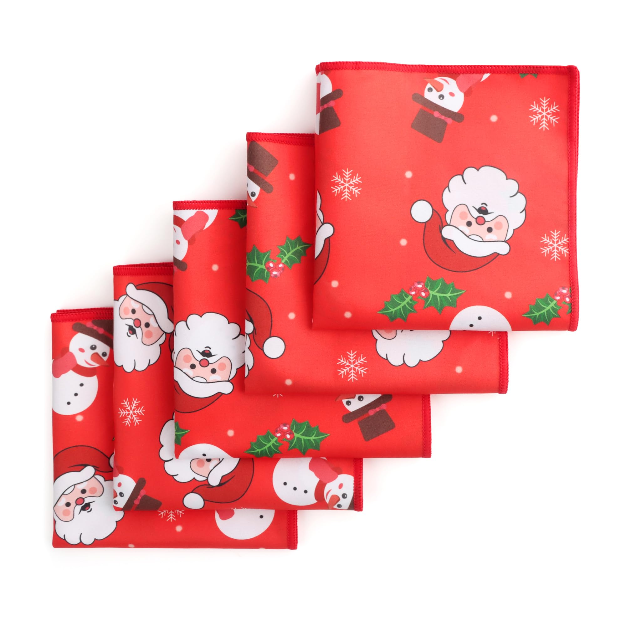 Scotamalone Handkerchiefs for Men Sweat Absorbing Sport Microfiber Hankies for Wicking Sweat from Hands, Face, Body